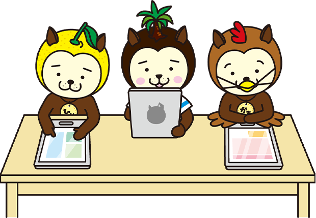 アンケートに答えるイメージ